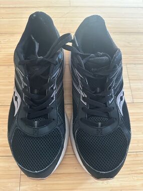 Saucony Black and White Women's Running Sneakers